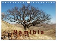 Vorderes Coverbild Namibia - faszinierende Menschen und Tiere (Wandkalender 2025 DIN A4 quer), CALVENDO Monatskalender