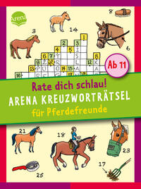 Vorderes Coverbild Arena Kreuzworträtsel für Pferdefreunde