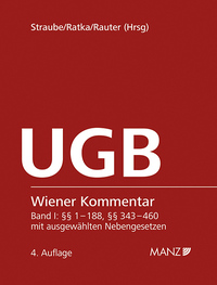 Vorderes Coverbild Wiener Kommentar zum UGB 4. Auflage