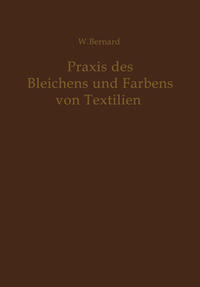 Vorderes Coverbild Praxis des Bleichens und Färbens von Textilien