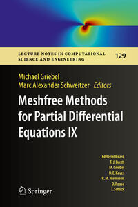 Vorderes Coverbild Meshfree Methods for Partial Differential Equations IX