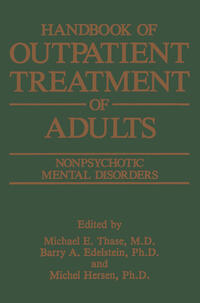 Vorderes Coverbild Handbook of Outpatient Treatment of Adults
