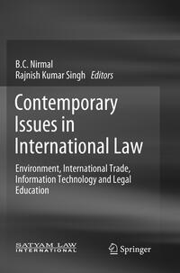 Vorderes Coverbild Contemporary Issues in International Law