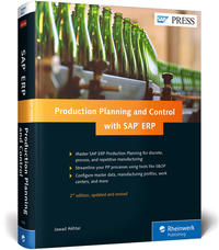 Vorderes Coverbild Production Planning and Control with SAP ERP