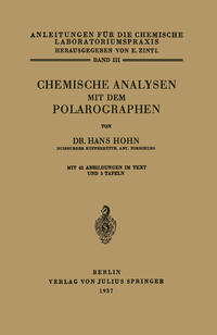 Vorderes Coverbild Chemische Analysen mit dem Polarographen