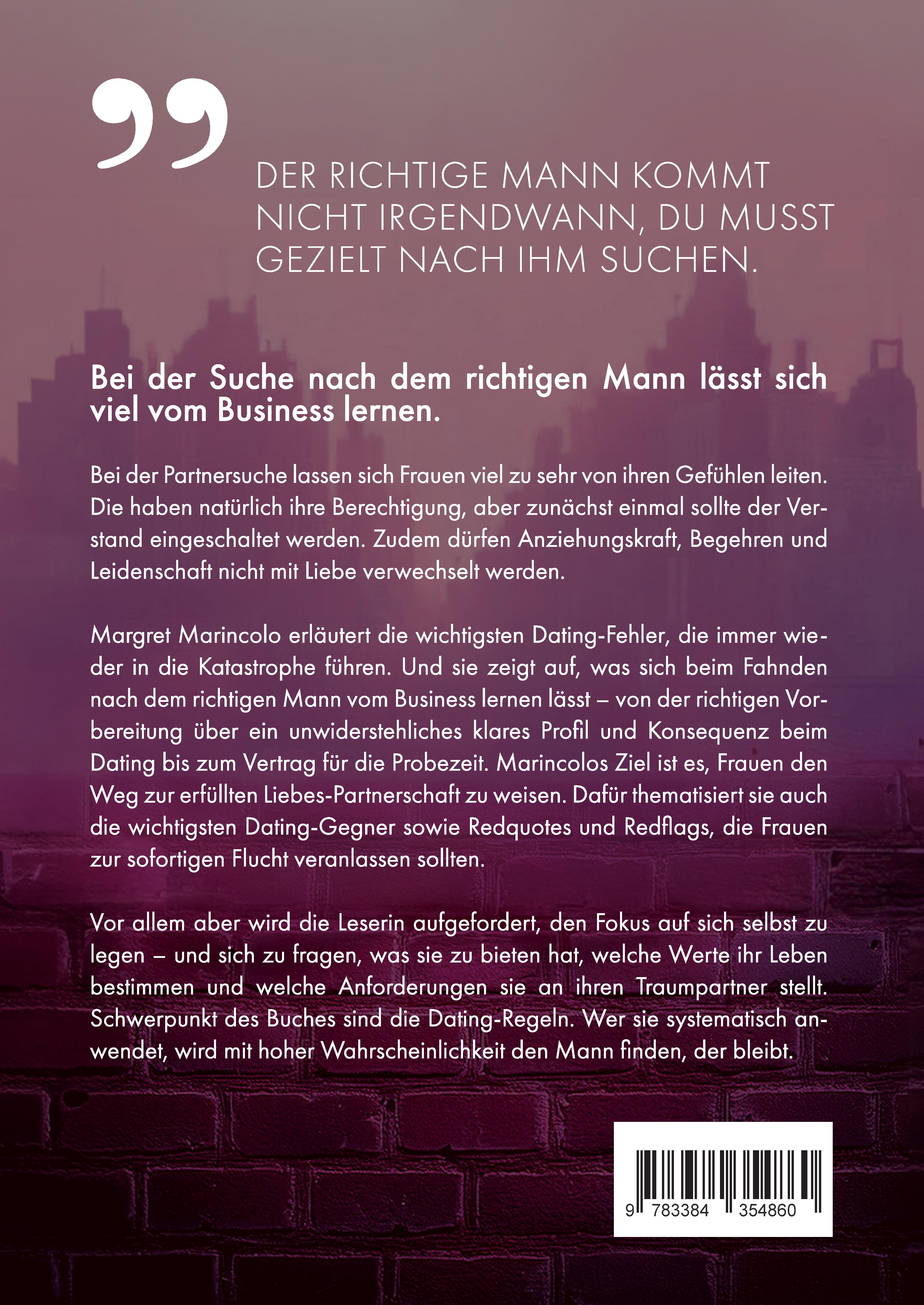 Rückseitencover WERDE DATING MASTER