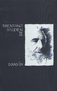 Vorderes Coverbild Brentano Studien. Internationales Jahrbuch der Franz Brentano Forschung / Carl Stumpf