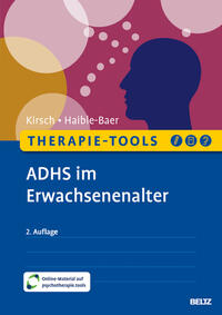 Vorderes Coverbild Therapie-Tools ADHS im Erwachsenenalter