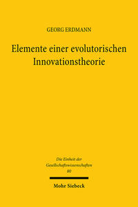 Vorderes Coverbild Elemente einer evolutorischen Innovationstheorie