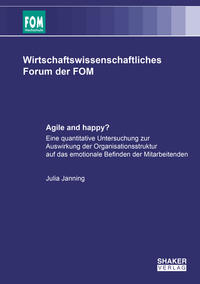 Vorderes Coverbild Agile and happy?