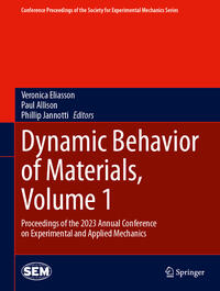 Vorderes Coverbild Dynamic Behavior of Materials, Volume 1