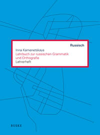 Vorderes Coverbild Lehrbuch zur russischen Grammatik und Orthografie