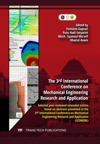 Vorderes Coverbild The 3rd International Conference on Mechanical Engineering Research and Application