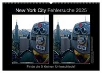 Vorderes Coverbild New York City Fehlersuche 2025 (Wandkalender 2025 DIN A2 quer), CALVENDO Monatskalender