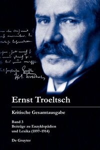 Vorderes Coverbild Beiträge zu Enzyklopädien und Lexika (1897–1914)