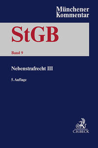 Vorderes Coverbild Münchener Kommentar zum Strafgesetzbuch Bd. 9: Nebenstrafrecht III
