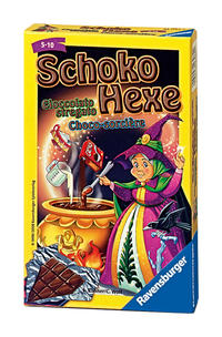 Vorderes Coverbild Schoko Hexe - Reisespiel ab 5 Jahre