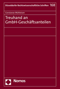 Vorderes Coverbild Treuhand an GmbH-Geschäftsanteilen