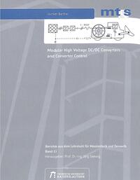 Vorderes Coverbild Modular high voltage DC/DC converters and converter control