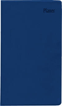 Vorderes Coverbild Zettler - Taschenplaner 2025 blau, 9,5x16cm, Taschenkalender mit 64 Seiten in Kunststoffhülle, 1 Woche auf 1 Seite, separates Adressheft, Wochenzählung, Mondphasen und deutsches Kalendarium
