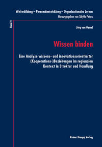 Vorderes Coverbild Wissen binden