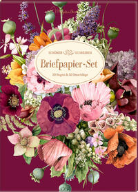 Vorderes Coverbild Briefpapier-Set – Blütenzauber