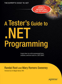 Vorderes Coverbild A Tester's Guide to .NET Programming