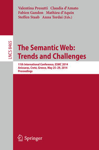 Vorderes Coverbild The Semantic Web: Trends and Challenges