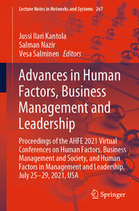 Vorderes Coverbild Advances in Human Factors, Business Management and Leadership