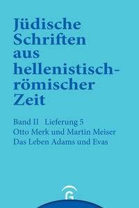 Vorderes Coverbild Jüdische Schriften aus hellenistisch-römischer Zeit, Bd 2: Unterweisung... / Das Leben Adams und Evas