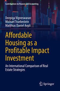 Vorderes Coverbild Affordable Housing as a Profitable Impact Investment