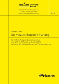 Vorderes Coverbild Die vorausschauende Planung