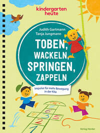 Vorderes Coverbild Toben, wackeln, springen, zappeln