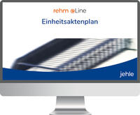 Vorderes Coverbild Einheitsaktenplan online