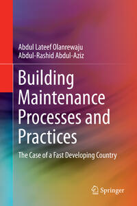 Vorderes Coverbild Building Maintenance Processes and Practices