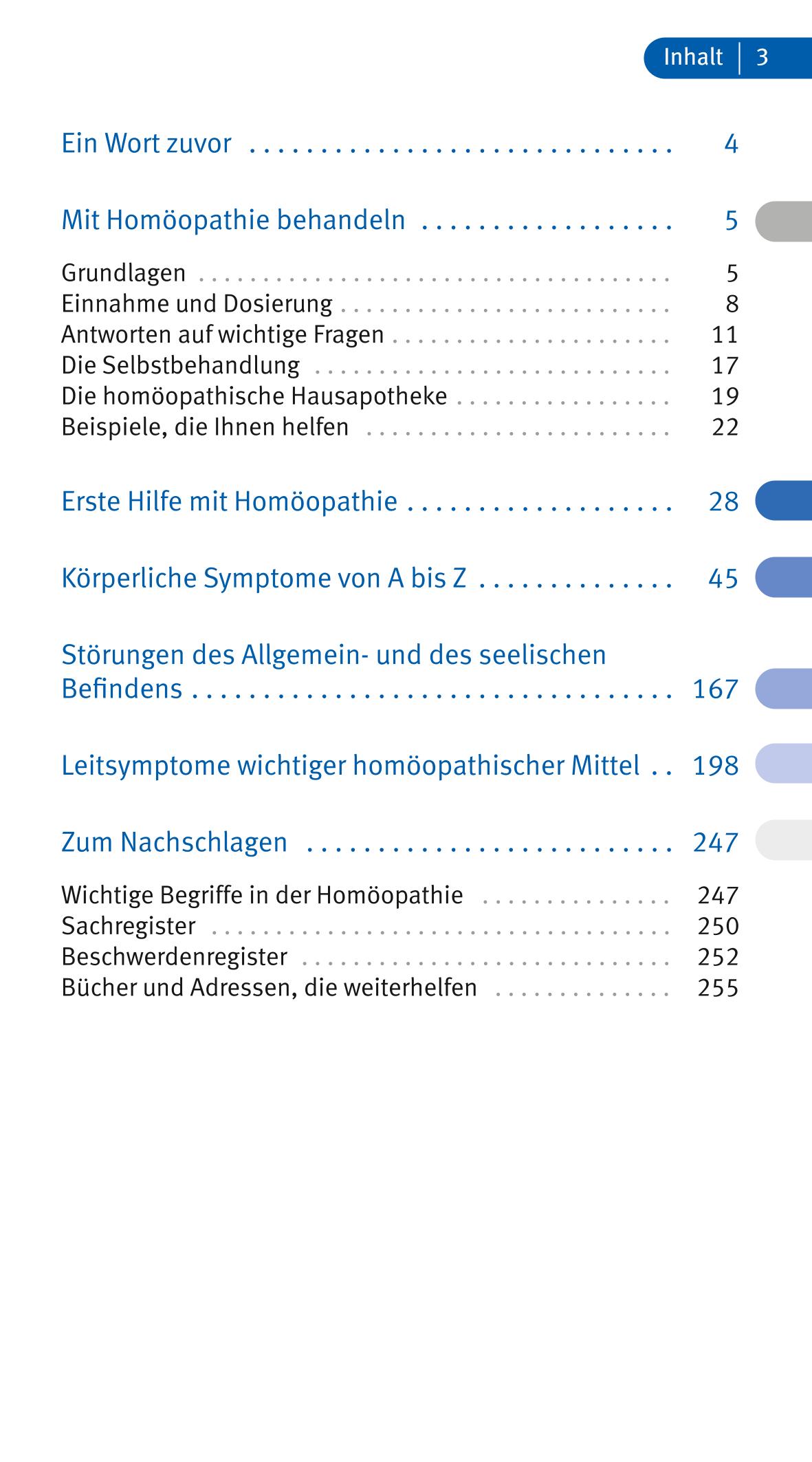 Beispielinhalt (Bild) Homöopathie