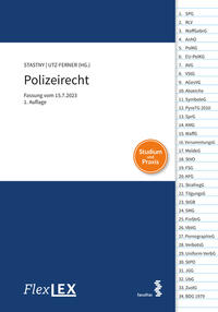 Vorderes Coverbild FlexLex Polizeirecht