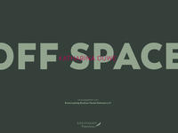 Vorderes Coverbild Katharina Duwe: Off Space