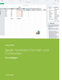 Vorderes Coverbild Apple Numbers Formeln und Funktionen