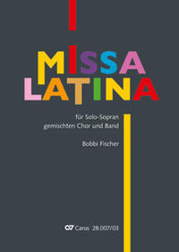 Vorderes Coverbild Missa latina (Klavierauszug)