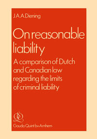 Vorderes Coverbild On Reasonable Liability