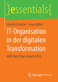 Vorderes Coverbild IT-Organisation in der digitalen Transformation