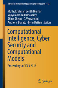 Vorderes Coverbild Computational Intelligence, Cyber Security and Computational Models