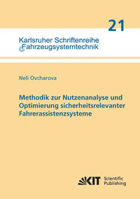 Vorderes Coverbild Methodik zur Nutzenanalyse und Optimierung sicherheitsrelevanter Fahrerassistenzsysteme
