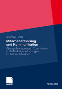Vorderes Coverbild Mitarbeiterführung und Kommunikation