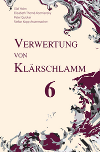 Vorderes Coverbild Verwertung von Klärschlamm 6
