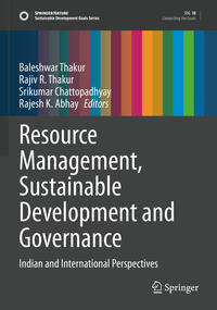 Vorderes Coverbild Resource Management, Sustainable Development and Governance