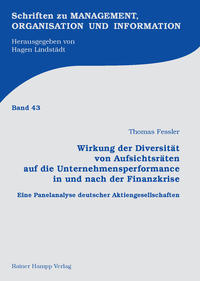 Vorderes Coverbild Wirkung der Diversität von Aufsichtsräten auf die Unternehmensperformance in und nach der Finanzkrise
