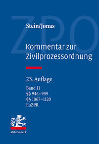 Vorderes Coverbild Kommentar zur Zivilprozessordnung