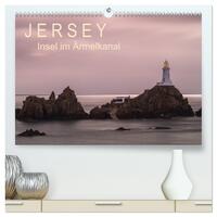 Vorderes Coverbild Jersey - Insel im Ärmelkanal (hochwertiger Premium Wandkalender 2025 DIN A2 quer), Kunstdruck in Hochglanz